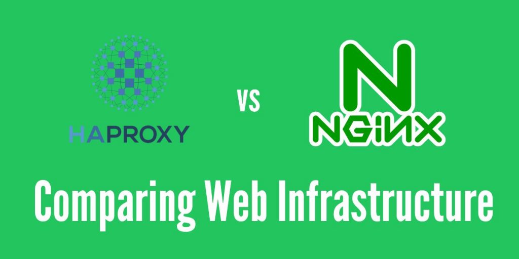 Comparison of HAProxy vs NGINX, two applications capable of load balancing.