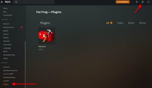 how to manually update plex media server qnap package