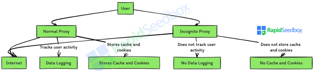 incognito proxy vs normal proxy