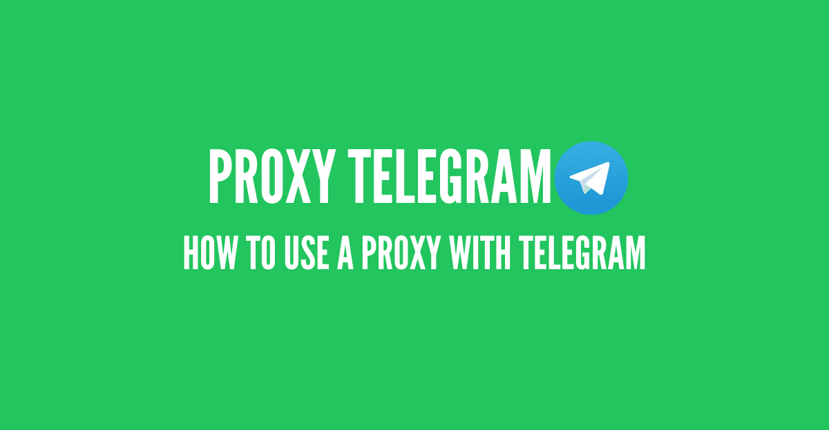 Proxy telegram