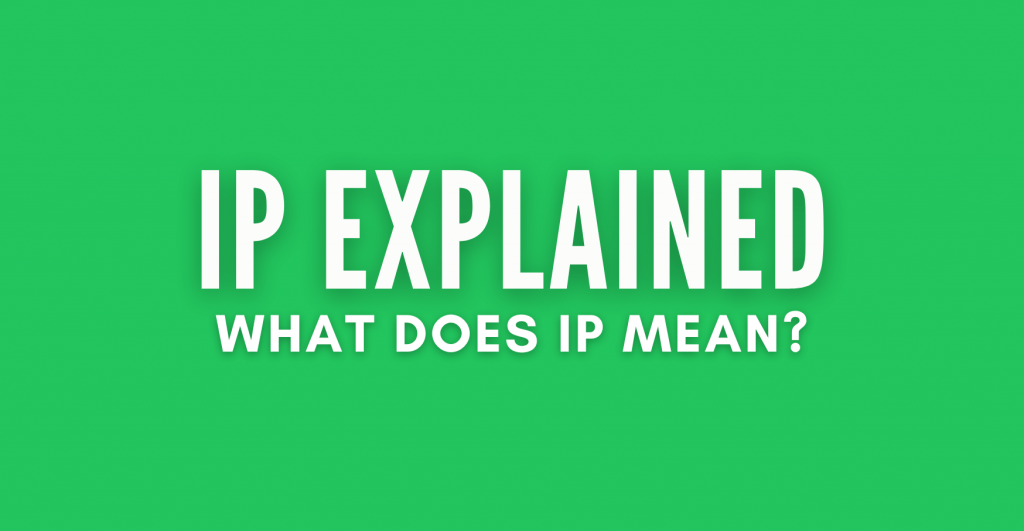what does IP mean